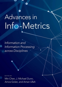 Cover image: Advances in Info-Metrics 1st edition 9780190636685