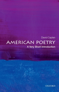 Imagen de portada: American Poetry: A Very Short Introduction 9780190640194