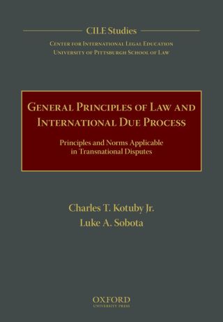 Imagen de portada: General Principles of Law and International Due Process 9780190642709