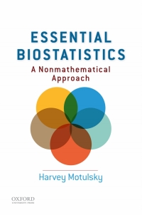 Cover image: Essential Biostatistics: A Nonmathematical Approach 9780199365067