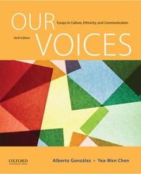 Cover image: Our Voices: Essays in Culture, Ethnicity, and Communication 6th edition 9780190255237