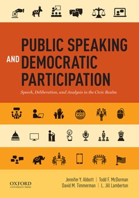 Cover image: Public Speaking and Democratic Participation 9780199338597