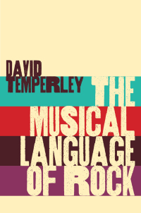 Cover image: The Musical Language of Rock 9780190870522