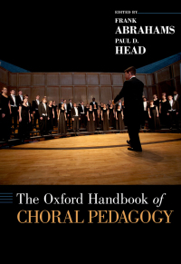 Imagen de portada: The Oxford Handbook of Choral Pedagogy 9780199373369