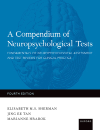 Cover image: A Compendium of Neuropsychological Tests 4th edition 9780199856183