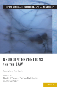 Titelbild: Neurointerventions and the Law 1st edition 9780190651145