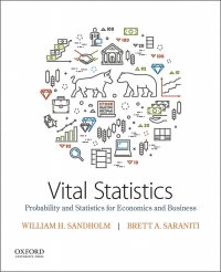 Imagen de portada: Vital Statistics: Probability and Statistics for Economics and Business 1st edition 9780190668082