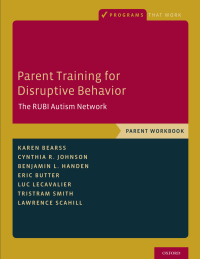 Cover image: Parent Training for Disruptive Behavior 9780190627843