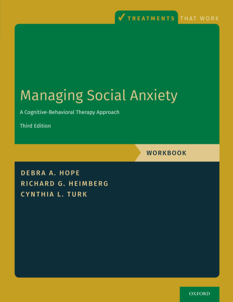 Managing Social Anxiety, Workbook: A Cognitive-Behavioral Therapy Approach, 3rd Edition - FULL INSTANT DOWNLOAD | PDF DOCX EPUB