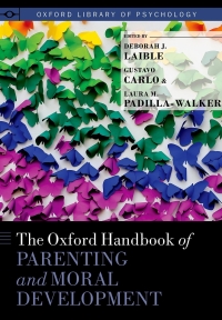 Imagen de portada: The Oxford Handbook of Parenting and Moral Development 1st edition 9780190638696