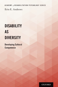 Cover image: Disability as Diversity 9780190652319