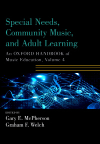 Imagen de portada: Special Needs, Community Music, and Adult Learning 1st edition 9780190674441