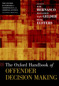 Cover image: The Oxford Handbook of Offender Decision Making 1st edition 9780199338801