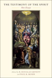 Cover image: The Testimony of the Spirit 1st edition 9780190225407