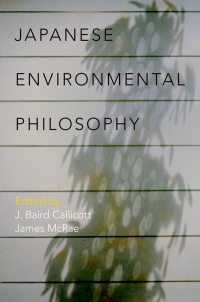 Cover image: Japanese Environmental Philosophy 1st edition 9780190456320