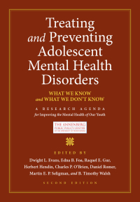 Cover image: Treating and Preventing Adolescent Mental Health Disorders 2nd edition 9780199928163