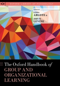 Imagen de portada: The Oxford Handbook of Group and Organizational Learning 1st edition 9780190263362