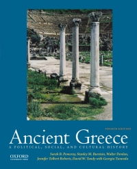 Cover image: Ancient Greece: A Political, Social, and Cultural History 4th edition 9780190686918