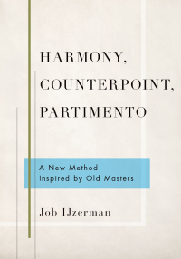 Omslagafbeelding: Harmony, Counterpoint, Partimento 9780190695002