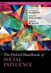 Titelbild: The Oxford Handbook of Social Influence 1st edition 9780199859870