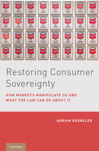 Titelbild: Restoring Consumer Sovereignty 9780190698577