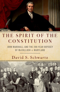Cover image: The Spirit of the Constitution 9780190699482