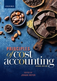 Cover image: Principles of Cost Accounting 2nd edition 9780190721985