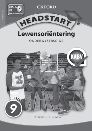 Imagen de portada: Headstart Lewensoriëntering Graad 9 Onderwysersgids (Perpetual)