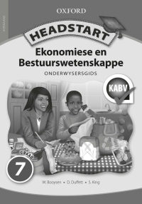 Imagen de portada: Headstart Ekonomiese & Bestuurswetenskappe Graad 7 Onderwysersgids