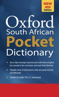 Cover image: Oxford South African Pocket Dictionary 4th edition 9780199045037