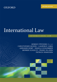 Cover image: International Law 2nd edition 9780190741181