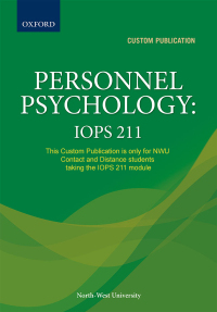 Cover image: Personnel Psychology: IOPS 211 Custom Publication