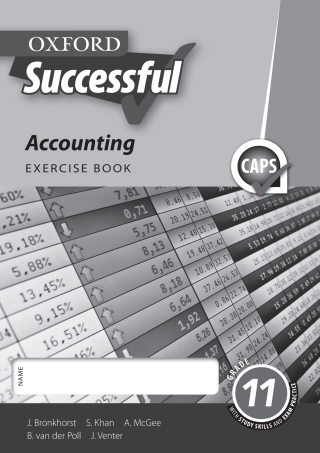 Cover image: Oxford Successful Accounting Grade 11 Exercise Book (Perpetual)