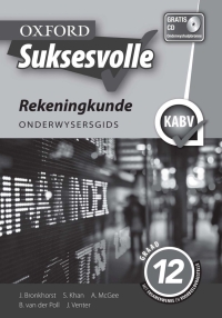 Cover image: Oxford Suksesvolle Rekeningkunde Graad 12 Onderwysersgids