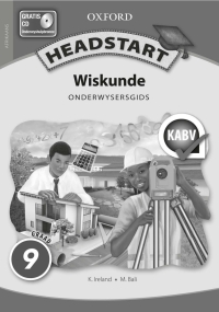 Cover image: Headstart Wiskunde Graad 9 Onderwysersgids (Perpetual)