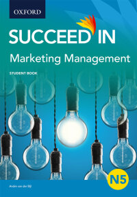 Cover image: Marketing Management N5 Student Book 1st edition