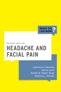 Cover image: Headache and Facial Pain 2nd edition 9780190842130