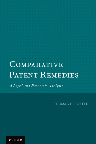 Cover image: Comparative Patent Remedies 9780199840656