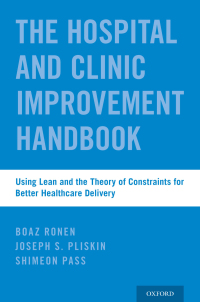 Cover image: The Hospital and Clinic Improvement Handbook 9780190843458