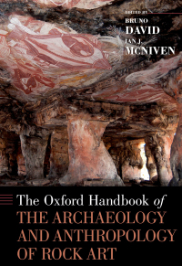 Omslagafbeelding: The Oxford Handbook of the Archaeology and Anthropology of Rock Art 1st edition 9780190607357