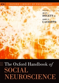Imagen de portada: The Oxford Handbook of Social Neuroscience 1st edition 9780195342161