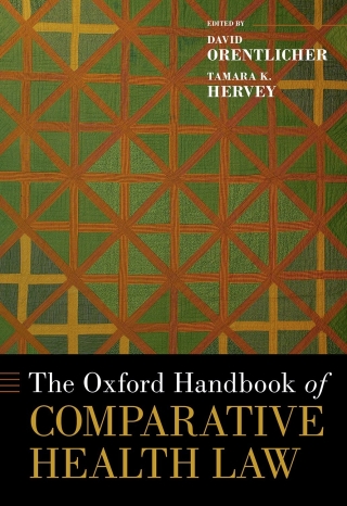 Titelbild: The Oxford Handbook of Comparative Health Law 9780190846756
