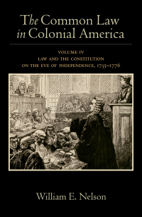 Cover image: The Common Law in Colonial America 9780190850487