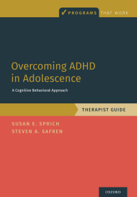 Cover image: Overcoming ADHD in Adolescence 9780190854522
