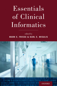 Omslagafbeelding: Essentials of Clinical Informatics 1st edition 9780190855574