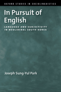 Omslagafbeelding: In Pursuit of English 9780190855741