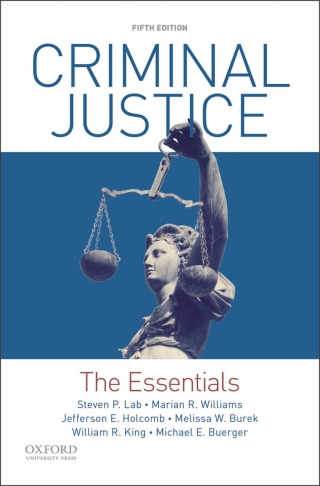 Cover image: Criminal Justice: The Essentials 5th edition 9780190855888