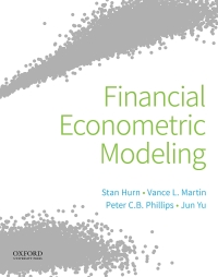 Cover image: Financial Econometric Modeling 9780190857066