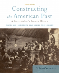 Cover image: Constructing the American Past 8th edition 9780190280956