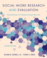 Cover image: Social Work Research and Evaluation 11th edition 9780190859022